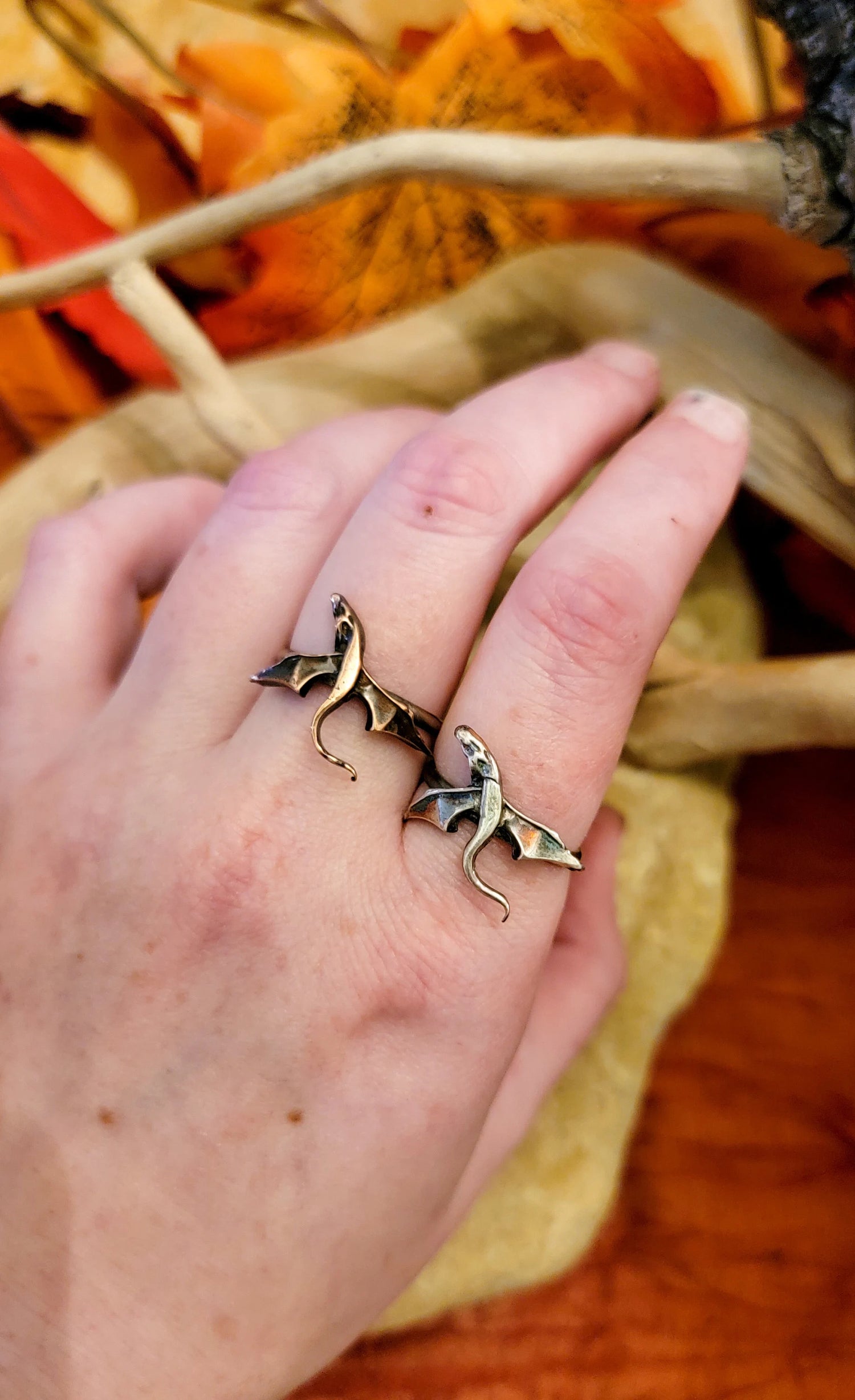 Baby Dragon Ring – Tangled Earth Arts by Addy Neilson Baby Dragon Ring – Tangled Earth Arts by Addy Neilson