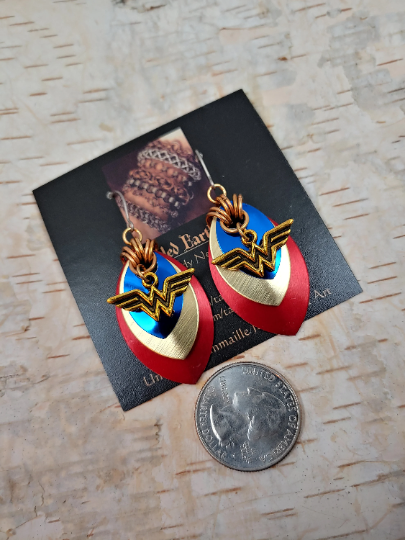 Wonder Woman Earrings